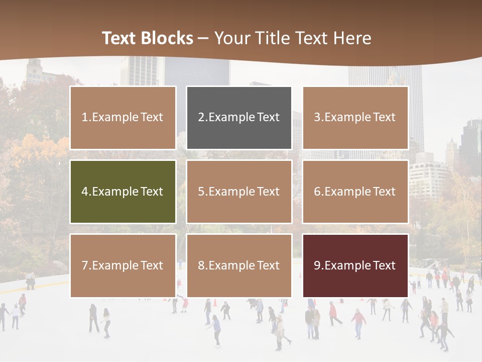 Ring Scenic Fall PowerPoint Template