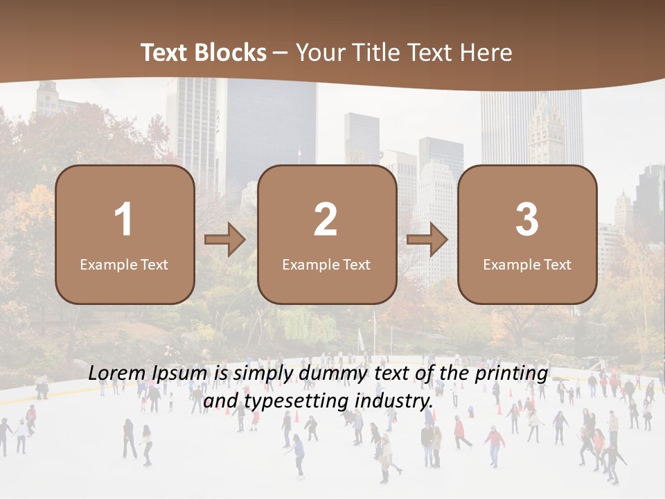 Ring Scenic Fall PowerPoint Template