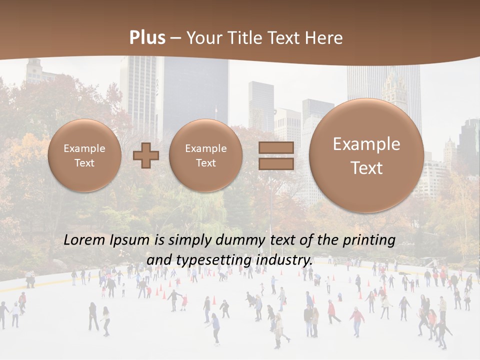 Ring Scenic Fall PowerPoint Template