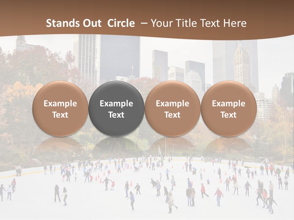 Ring Scenic Fall PowerPoint Template