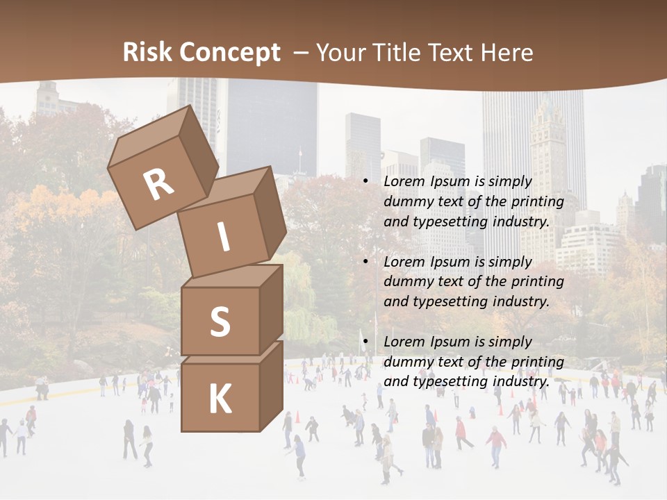 Ring Scenic Fall PowerPoint Template