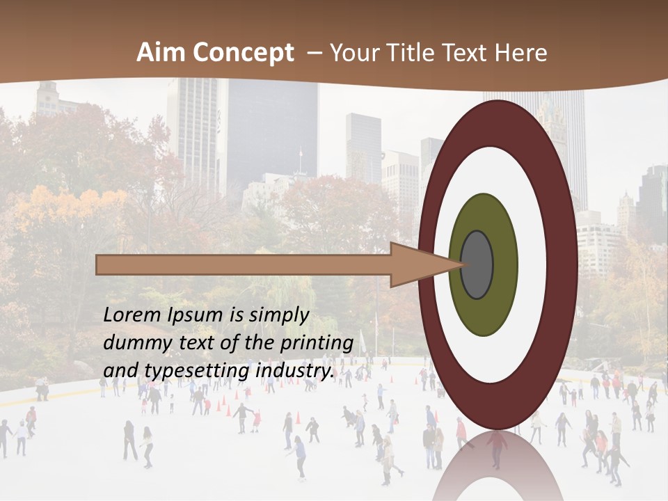 Ring Scenic Fall PowerPoint Template