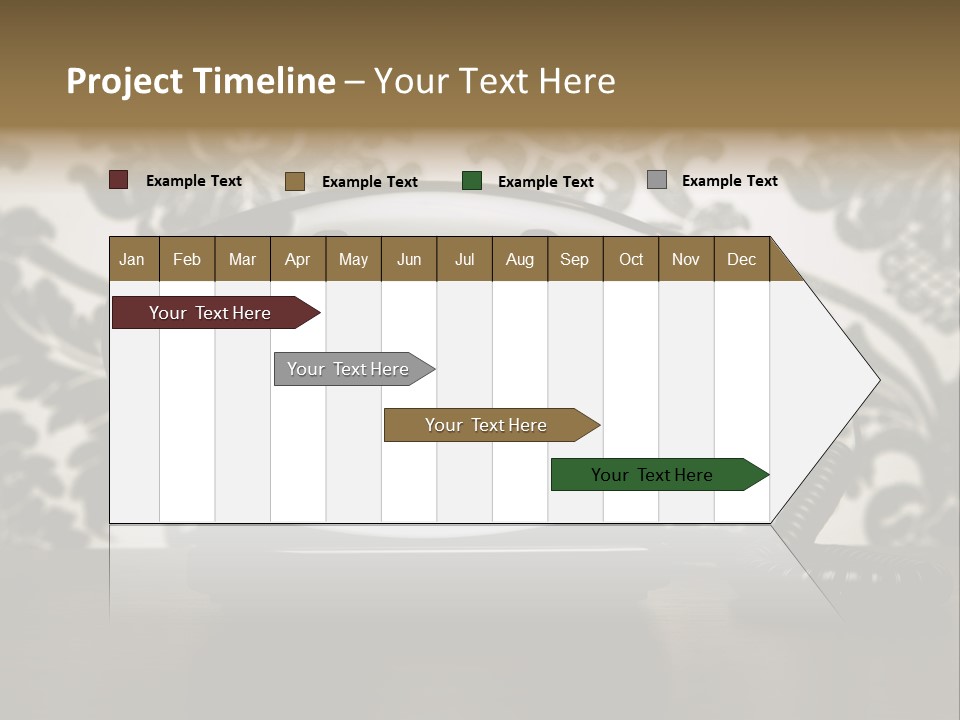 An Old Fashioned Telephone Sitting On A Table PowerPoint Template