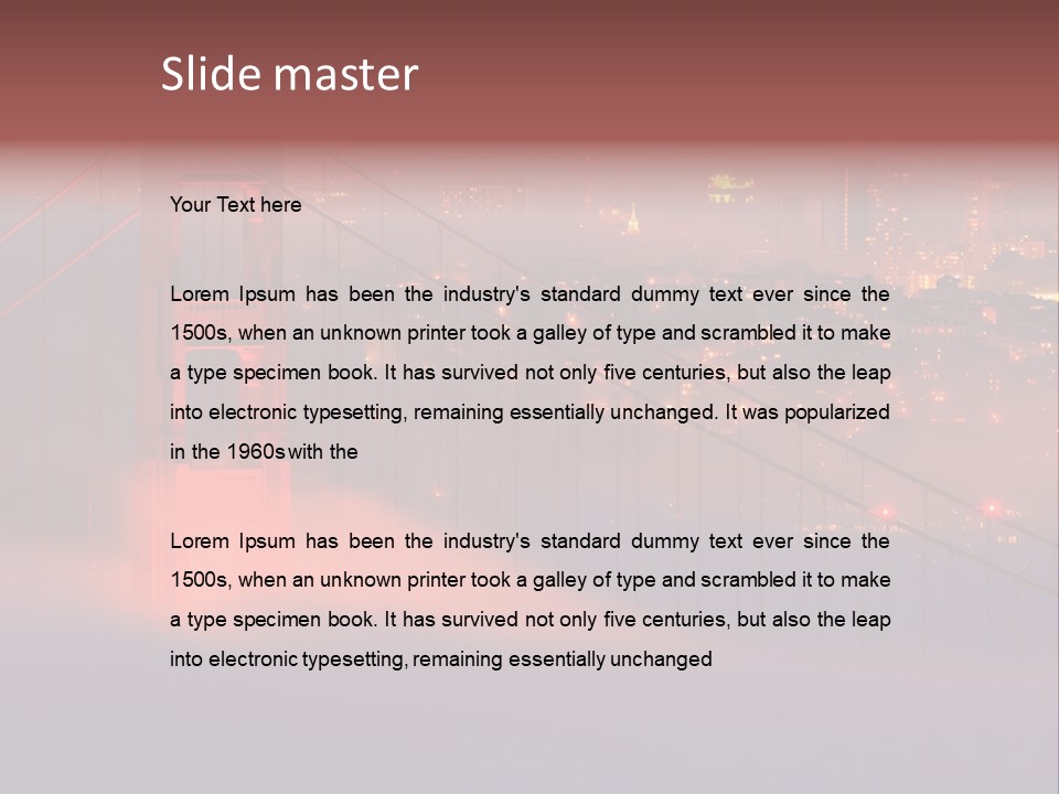 Architecture Stone Laying PowerPoint Template