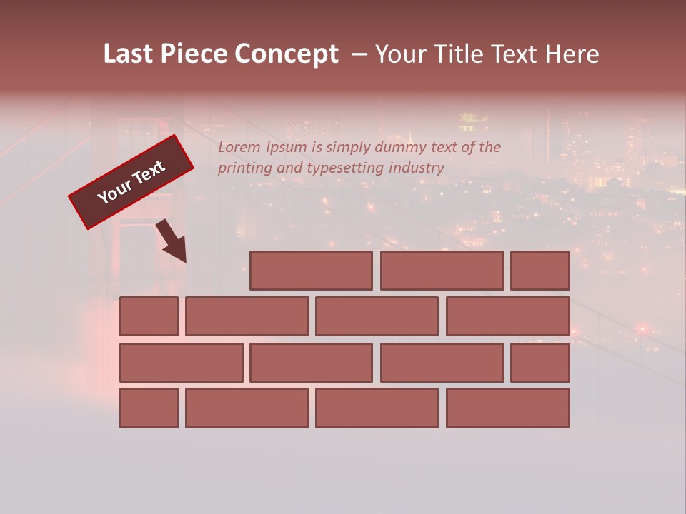Architecture Stone Laying PowerPoint Template