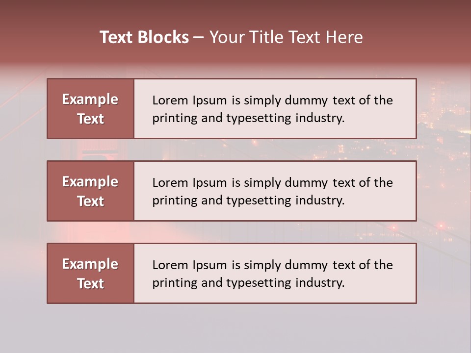 Architecture Stone Laying PowerPoint Template