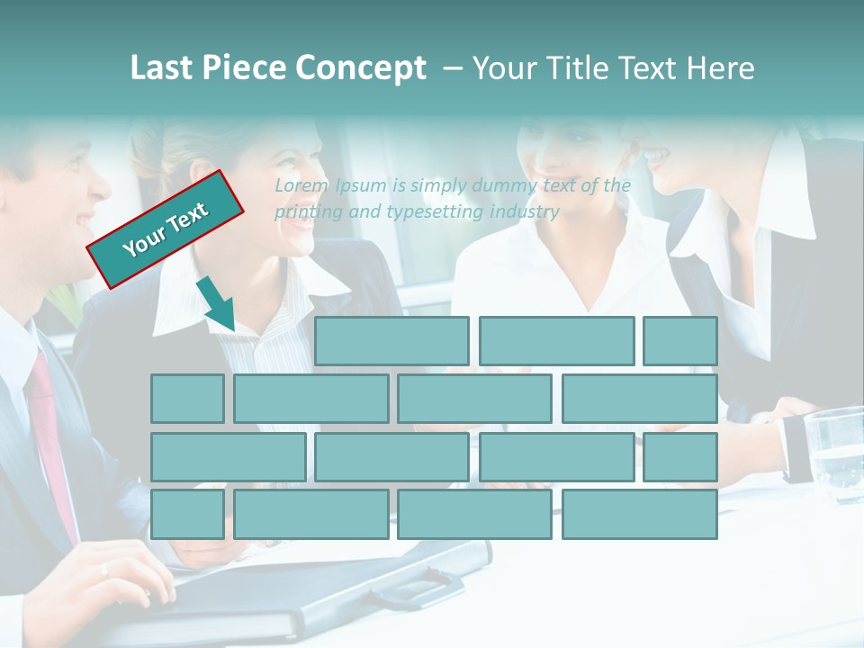 A Group Of People Sitting Around A Table Talking PowerPoint Template