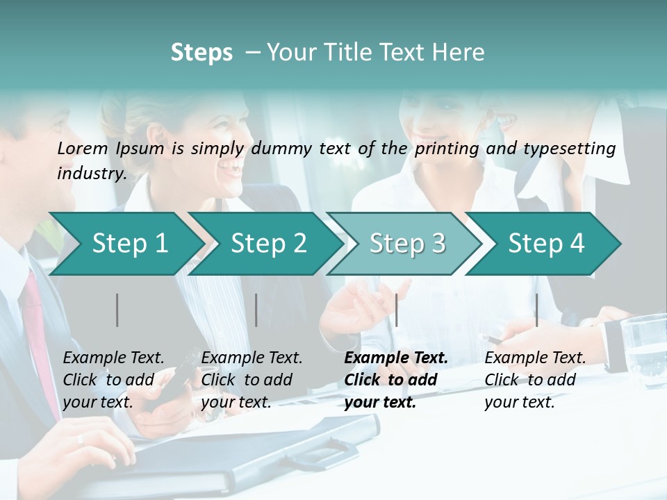 A Group Of People Sitting Around A Table Talking PowerPoint Template