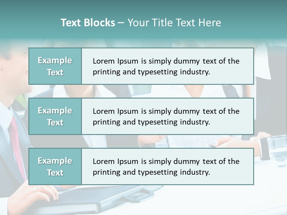 A Group Of People Sitting Around A Table Talking PowerPoint Template