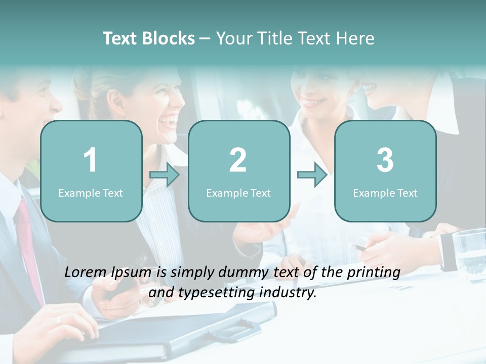 A Group Of People Sitting Around A Table Talking PowerPoint Template