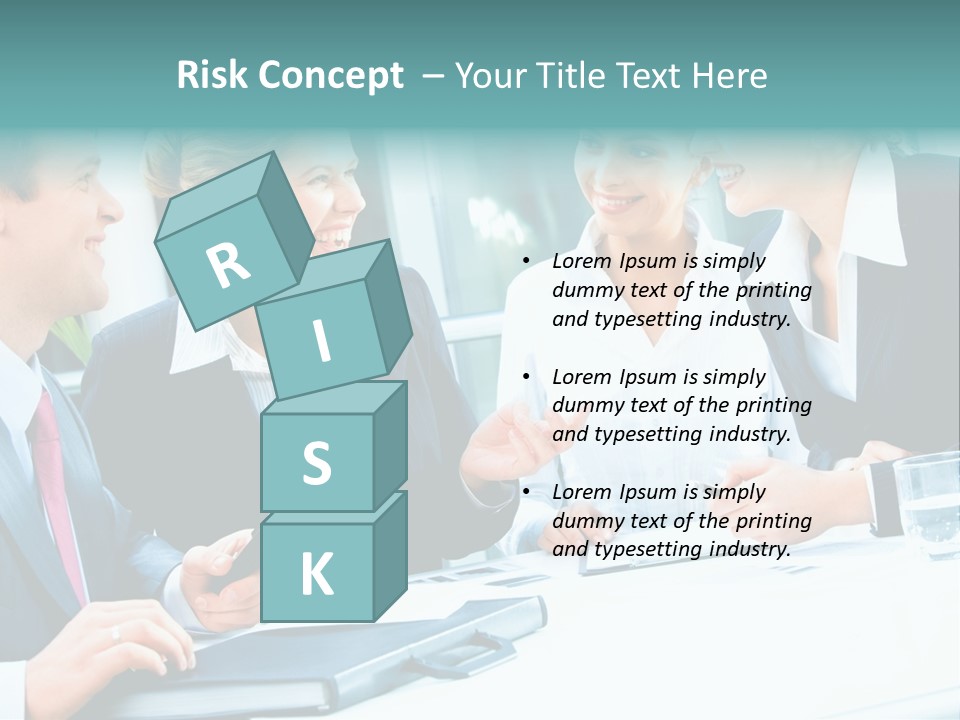 A Group Of People Sitting Around A Table Talking PowerPoint Template