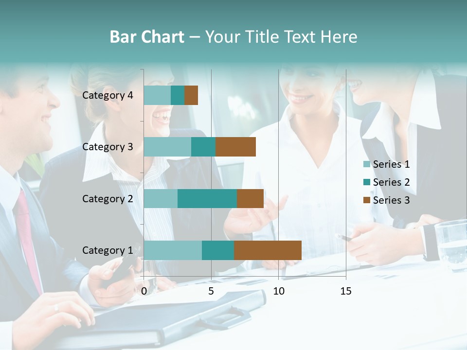 A Group Of People Sitting Around A Table Talking PowerPoint Template