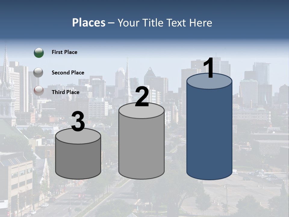Sunset Island Perspective PowerPoint Template