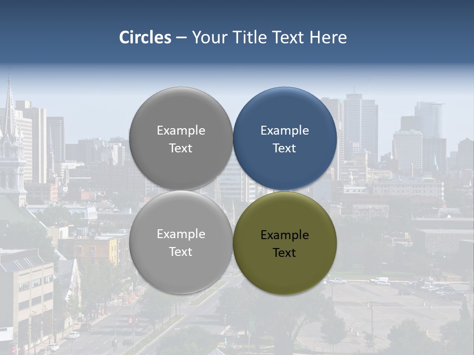 Sunset Island Perspective PowerPoint Template