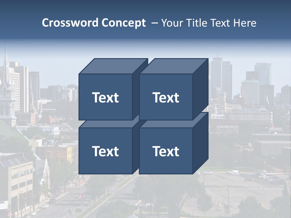 Sunset Island Perspective PowerPoint Template