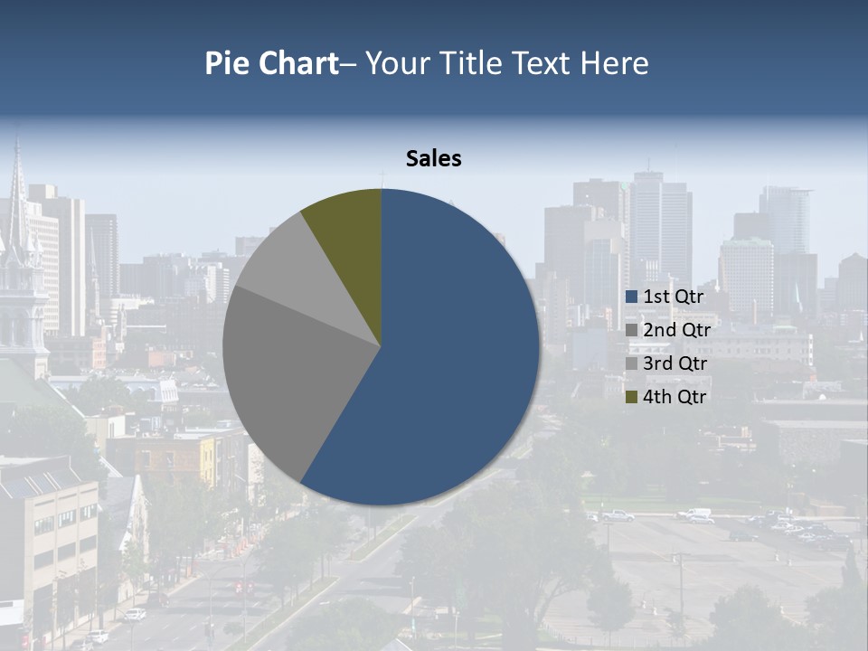 Sunset Island Perspective PowerPoint Template