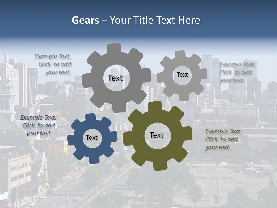 Sunset Island Perspective PowerPoint Template