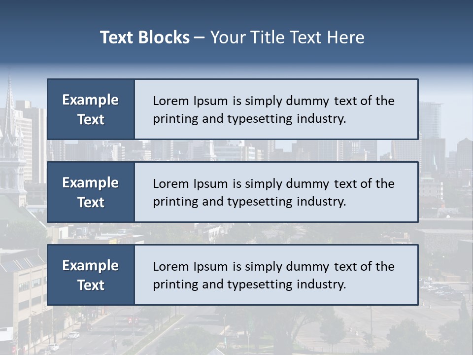 Sunset Island Perspective PowerPoint Template