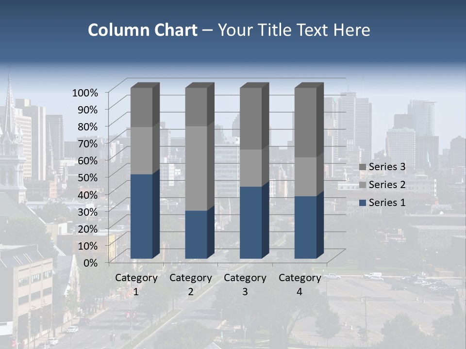 Sunset Island Perspective PowerPoint Template