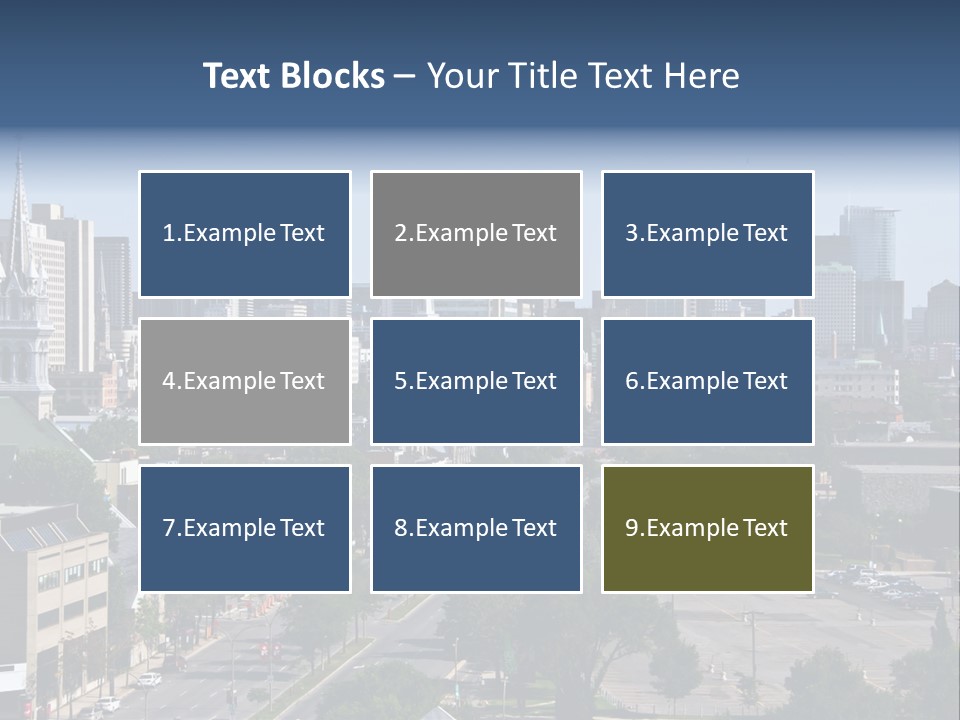 Sunset Island Perspective PowerPoint Template