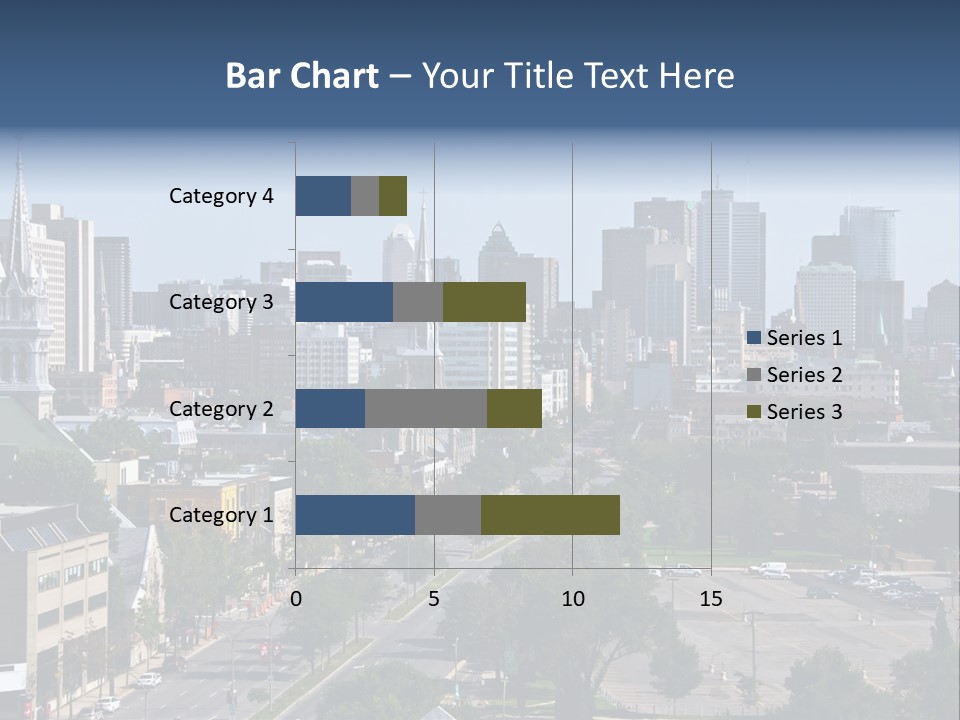 Sunset Island Perspective PowerPoint Template