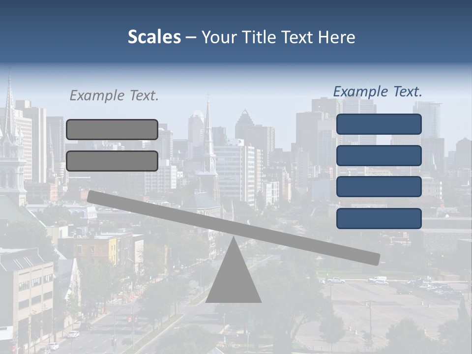 Sunset Island Perspective PowerPoint Template