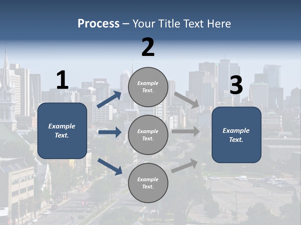 Sunset Island Perspective PowerPoint Template
