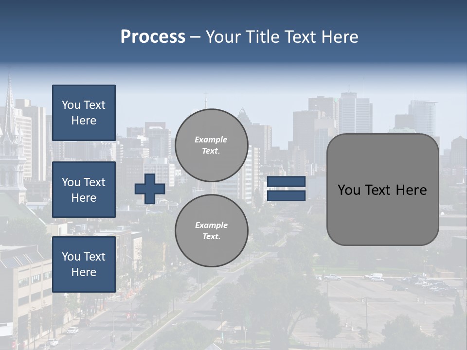 Sunset Island Perspective PowerPoint Template
