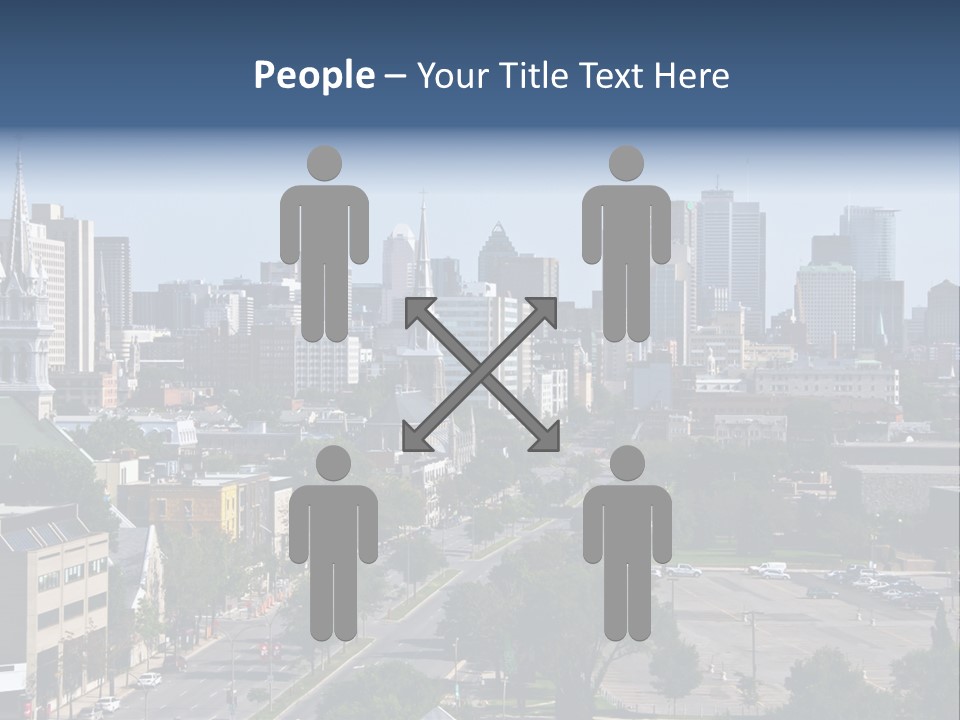 Sunset Island Perspective PowerPoint Template