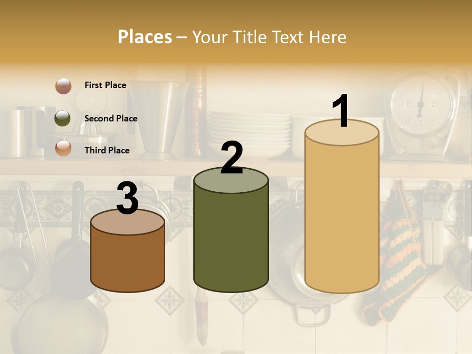 Cup Can Oven PowerPoint Template