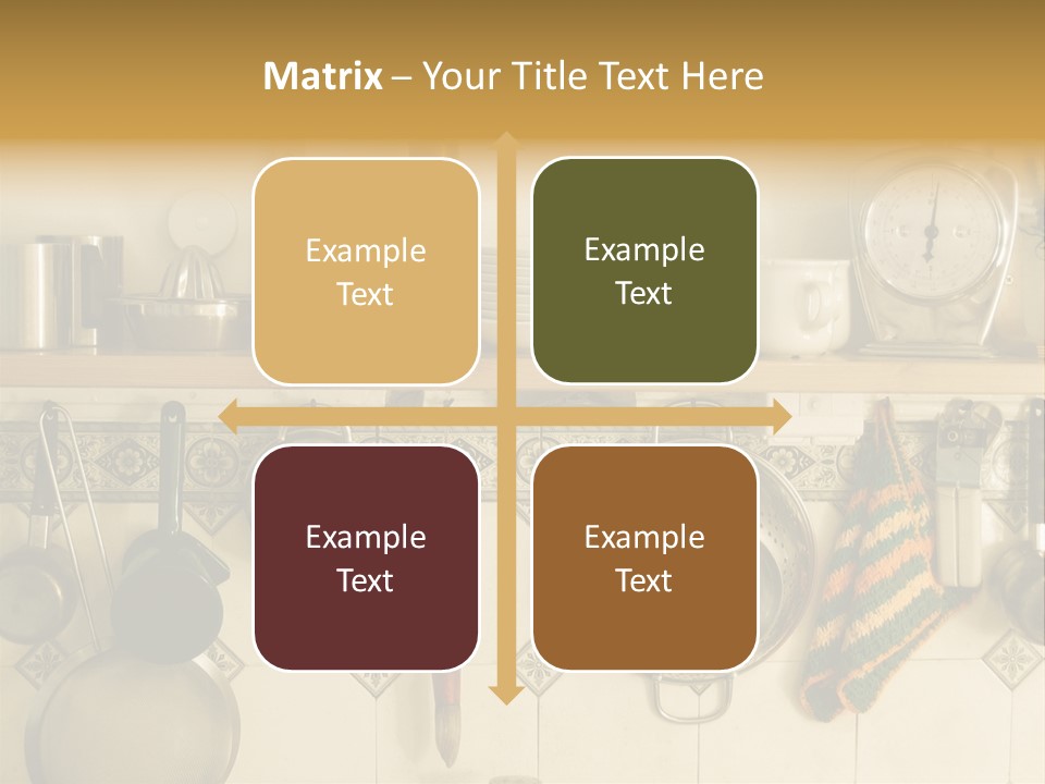 Cup Can Oven PowerPoint Template