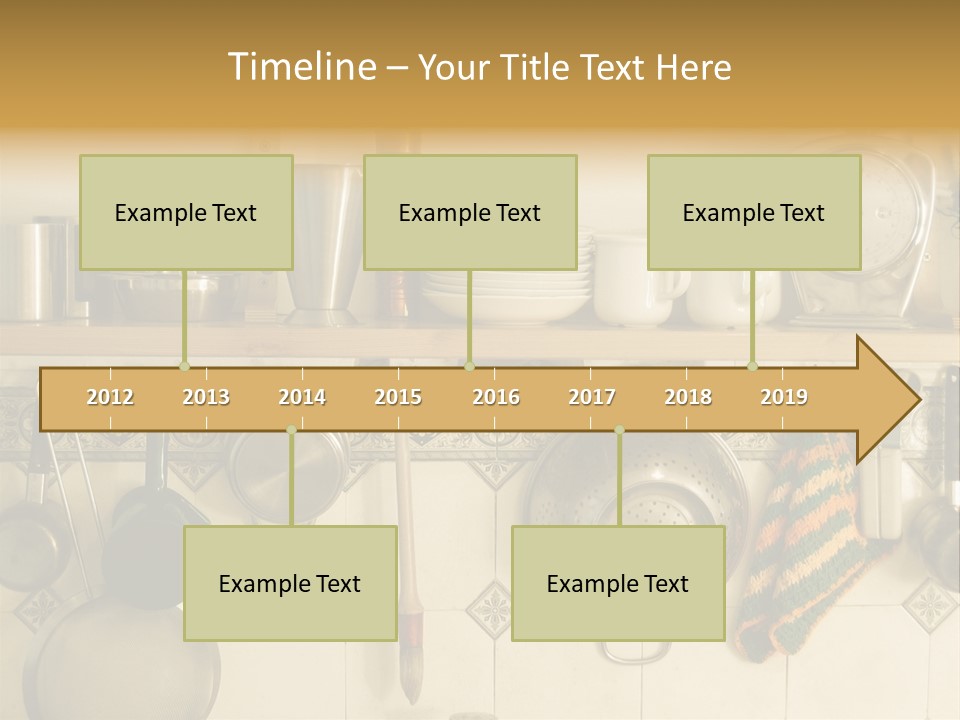 Cup Can Oven PowerPoint Template
