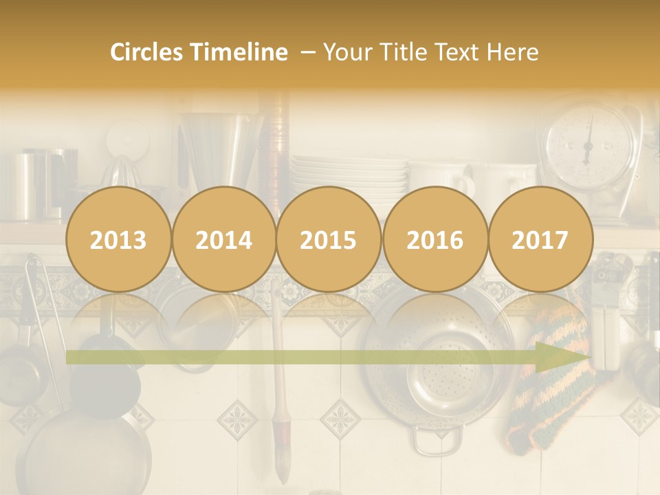 Cup Can Oven PowerPoint Template