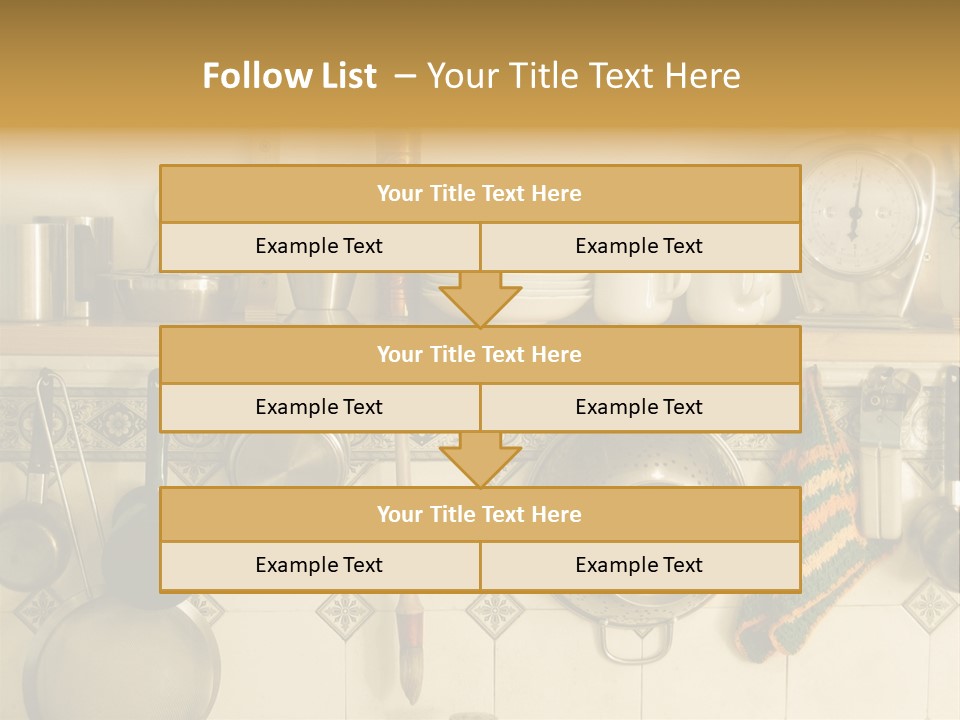 Cup Can Oven PowerPoint Template