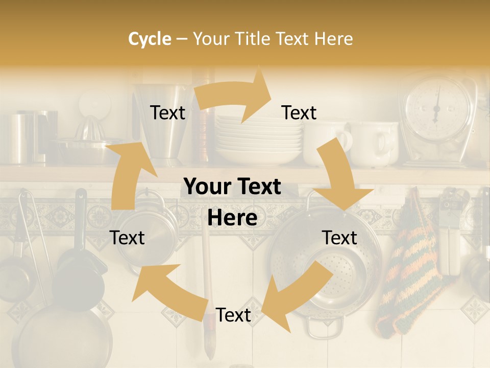 Cup Can Oven PowerPoint Template
