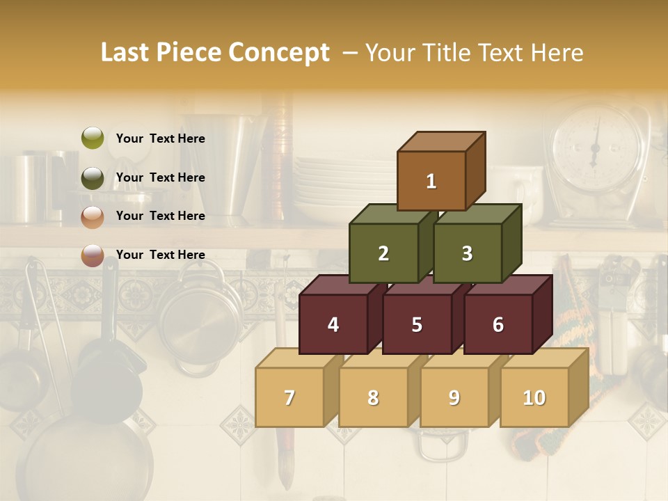 Cup Can Oven PowerPoint Template