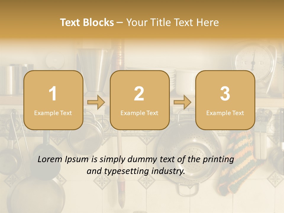 Cup Can Oven PowerPoint Template