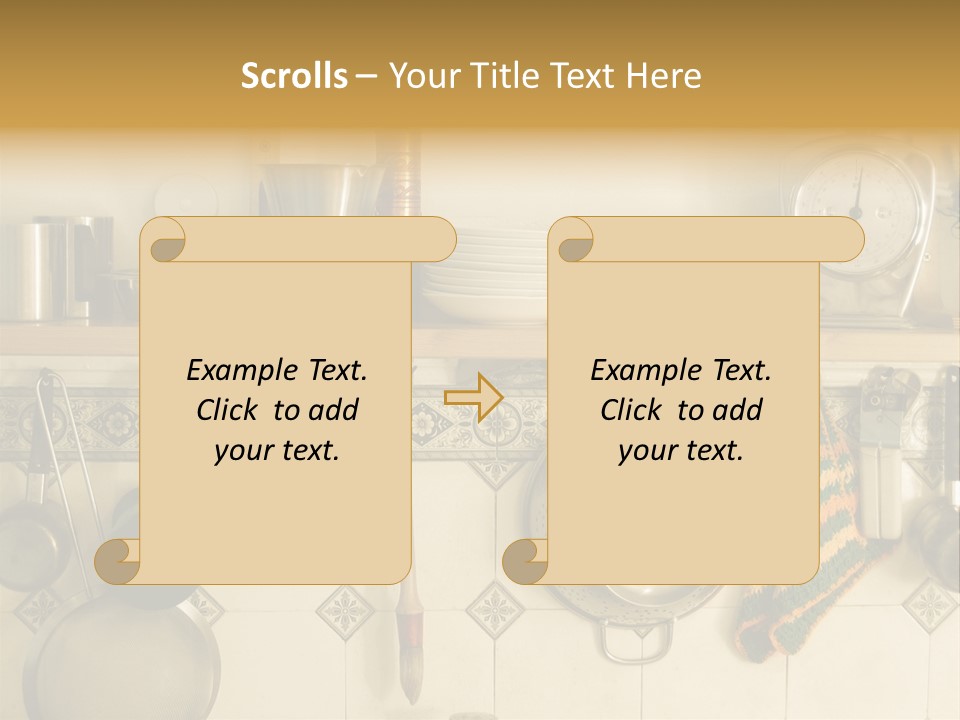 Cup Can Oven PowerPoint Template