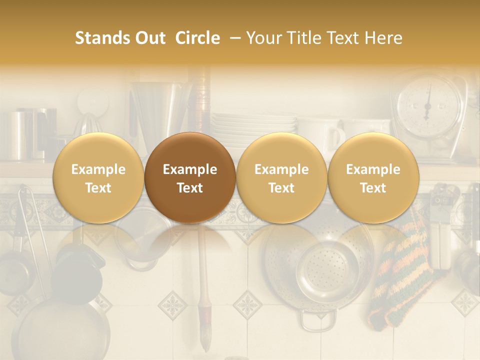 Cup Can Oven PowerPoint Template