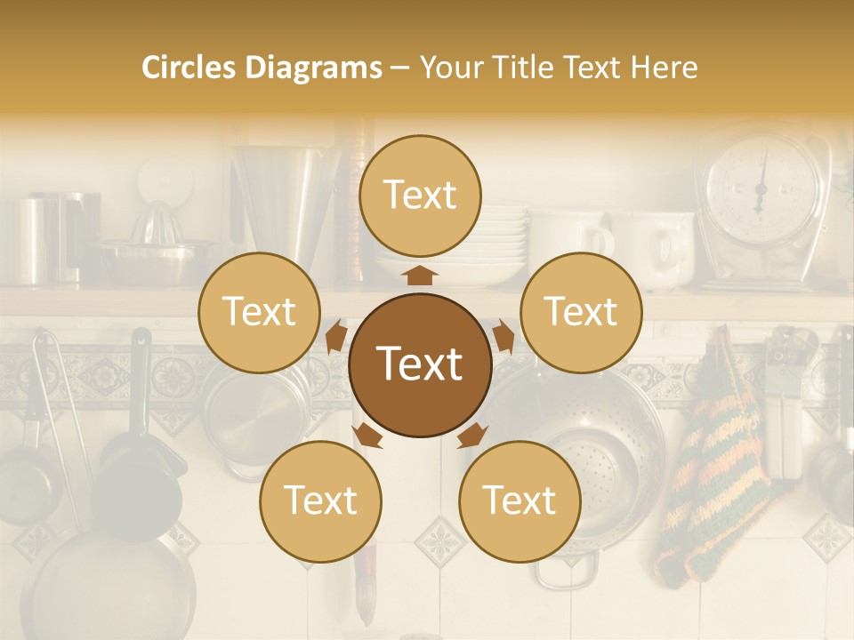 Cup Can Oven PowerPoint Template