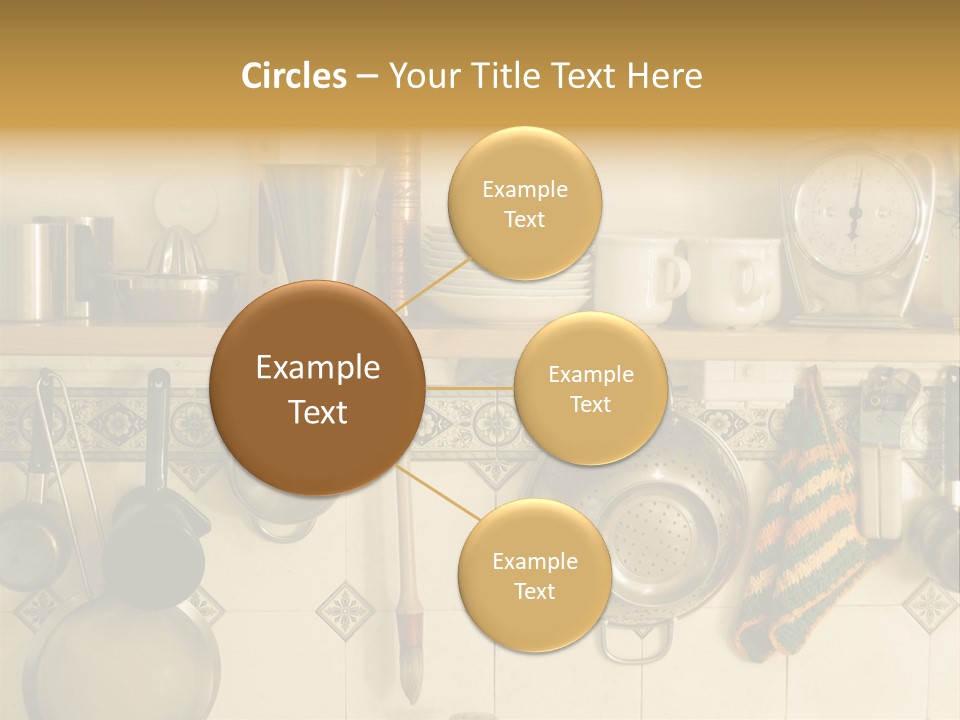 Cup Can Oven PowerPoint Template