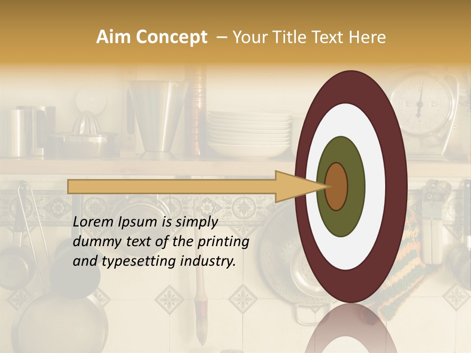 Cup Can Oven PowerPoint Template