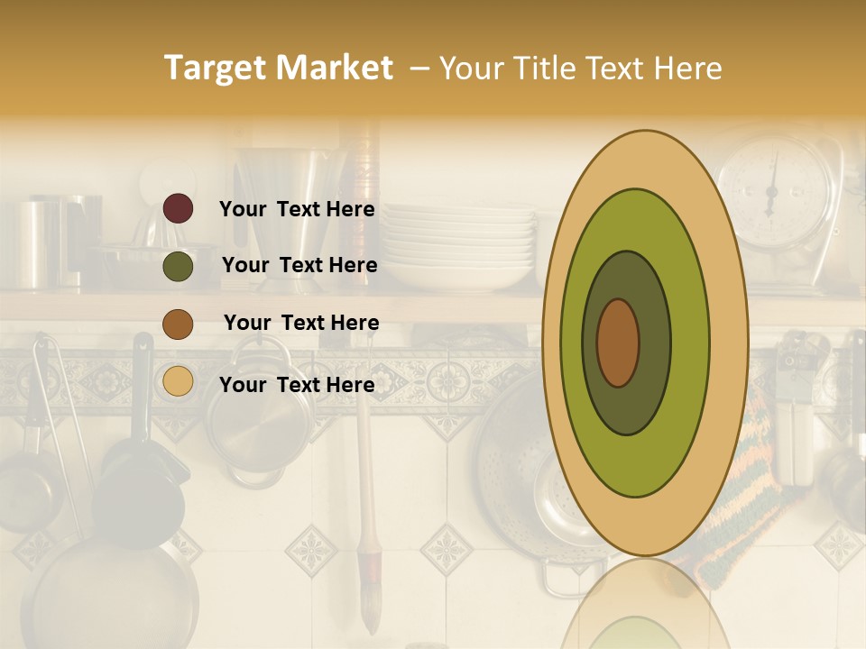 Cup Can Oven PowerPoint Template