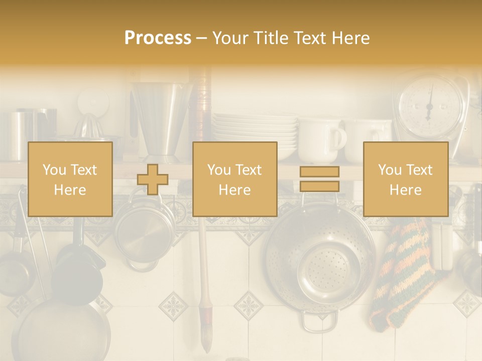 Cup Can Oven PowerPoint Template