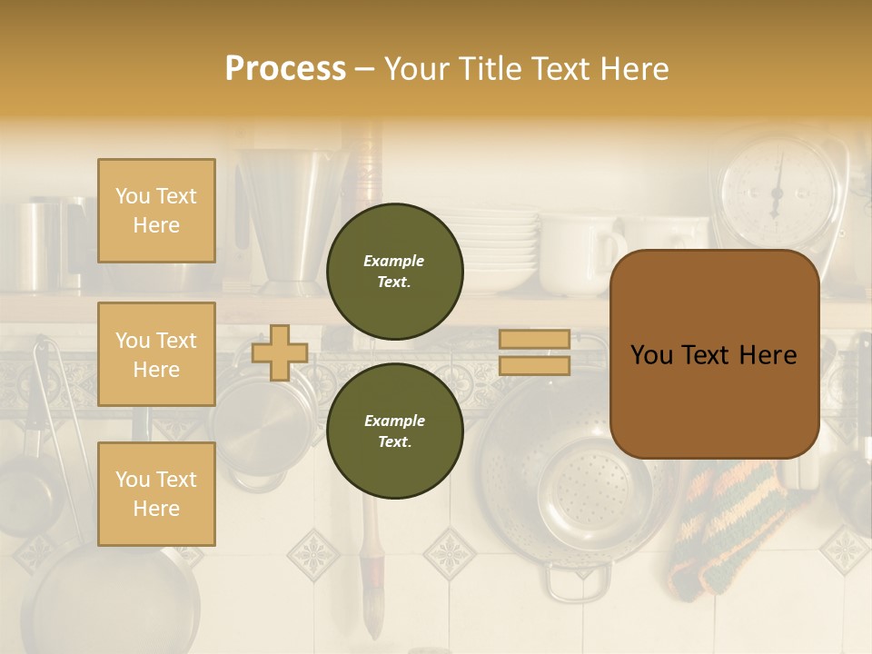 Cup Can Oven PowerPoint Template