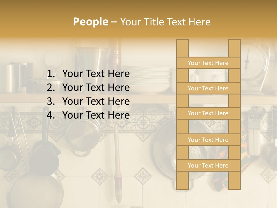Cup Can Oven PowerPoint Template