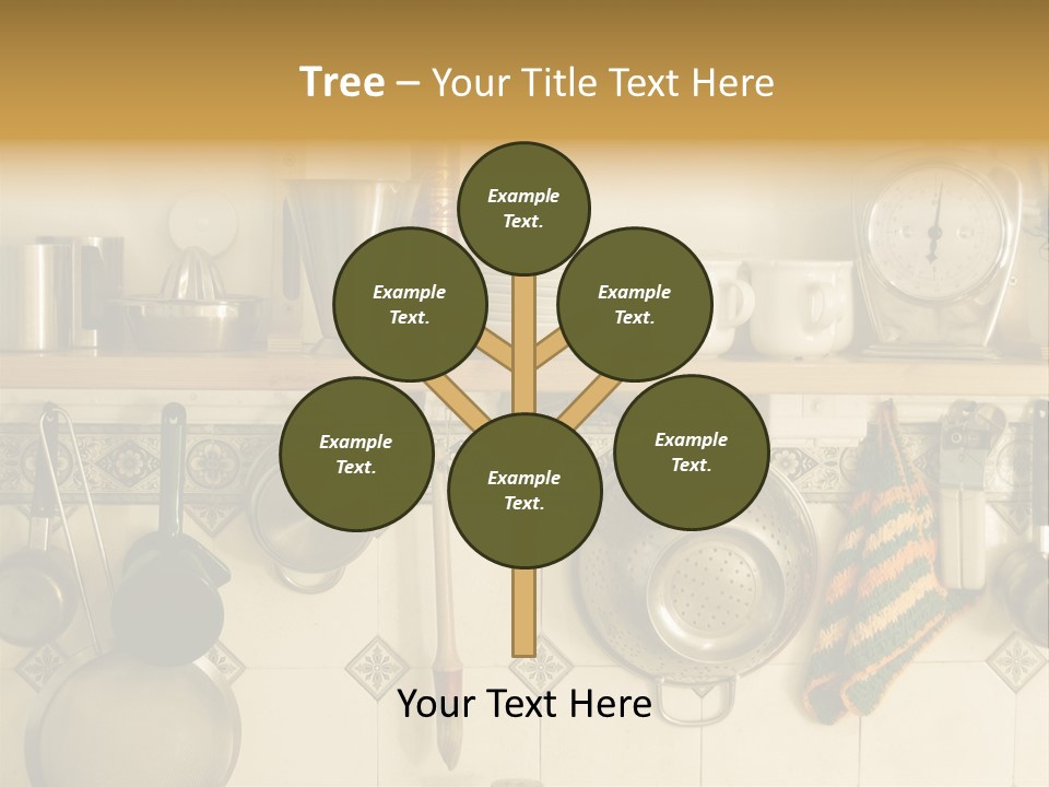 Cup Can Oven PowerPoint Template