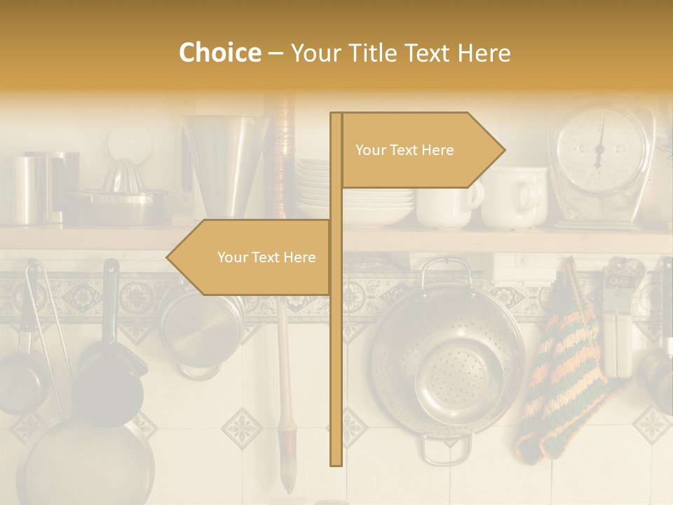 Cup Can Oven PowerPoint Template