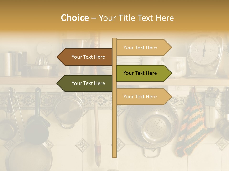 Cup Can Oven PowerPoint Template