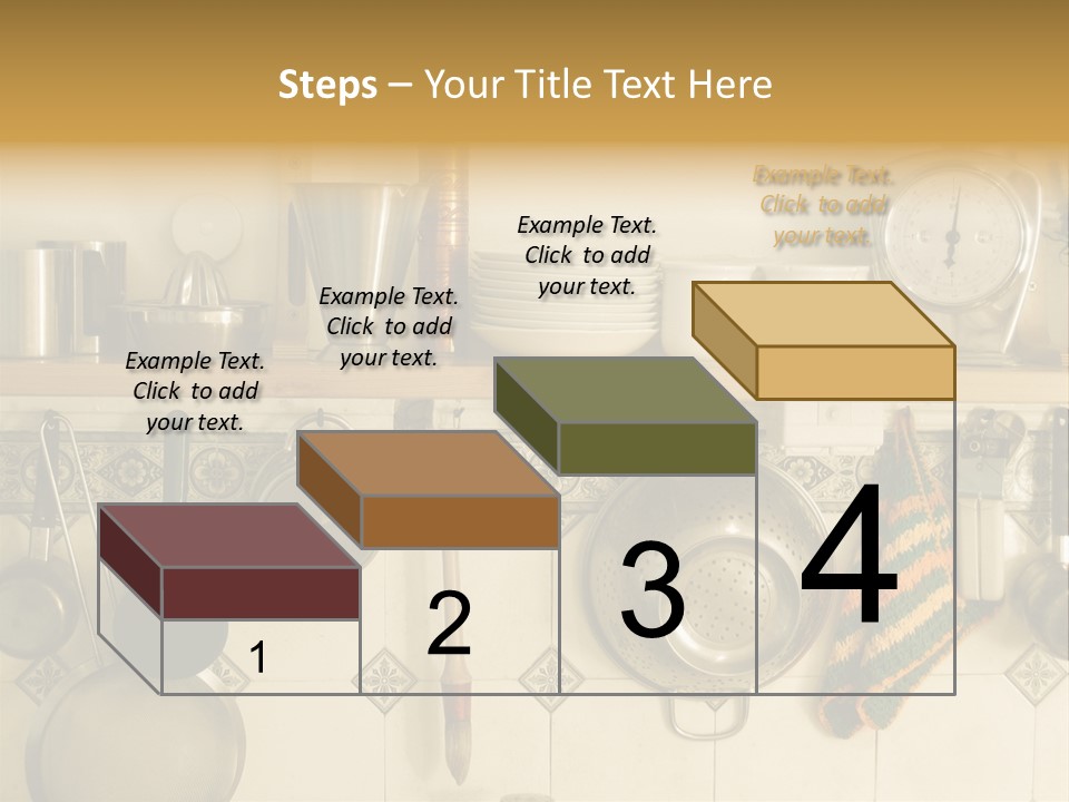 Cup Can Oven PowerPoint Template